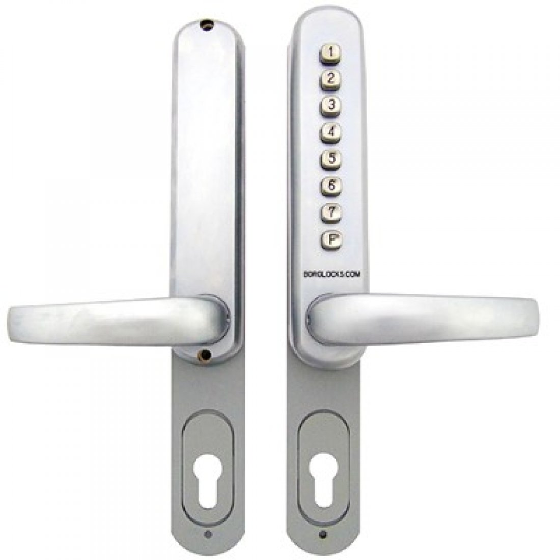 Locks BL6100 Narrow Style Digital Lock With UPVC Extension
